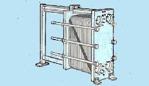 Marine-Plateflow-gasketed-plate-frame-heat-exchanger